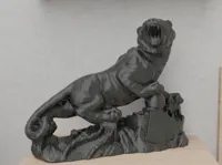 0.2mm layer, 2 walls, 15% infill, tree supports