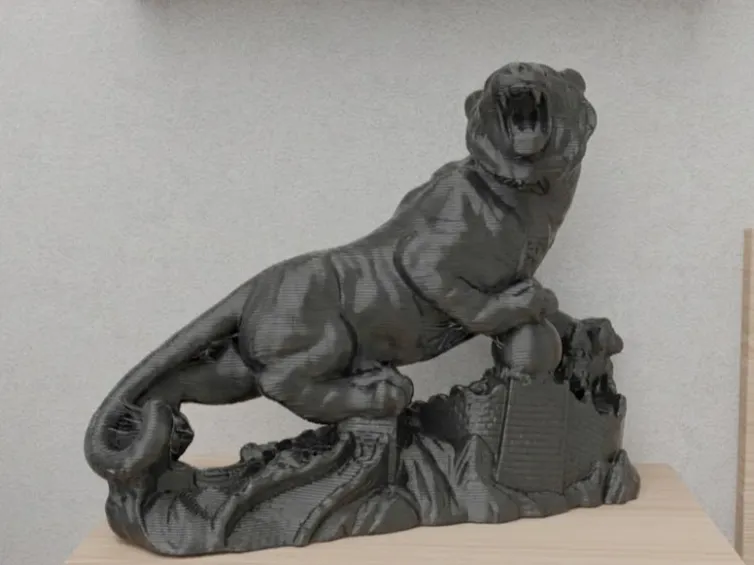 Tiger Sculpture