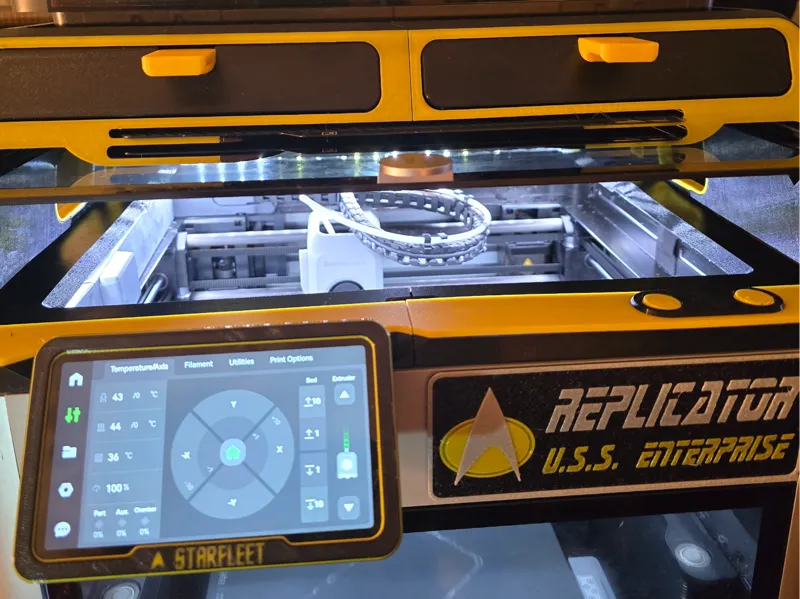 Starfleet X1C Snap-on Screen protective case