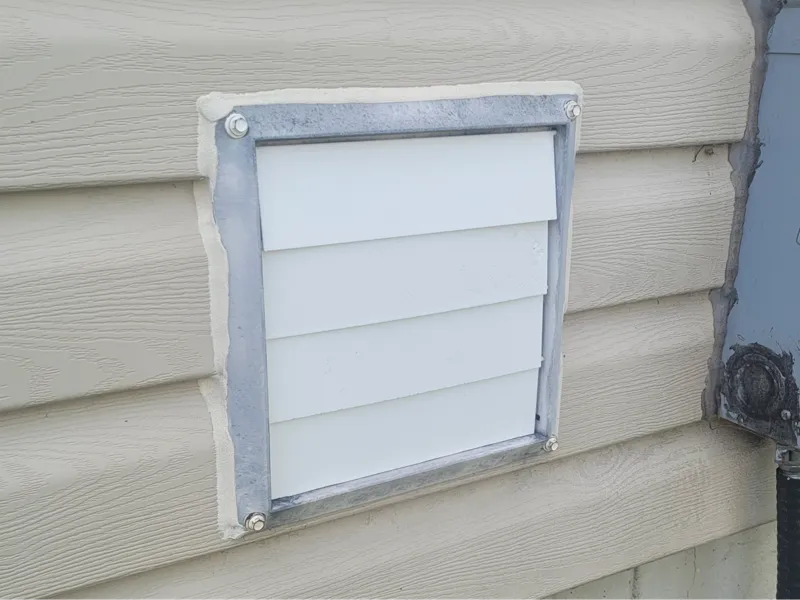 Air vent / exhaust gravity flap replacement