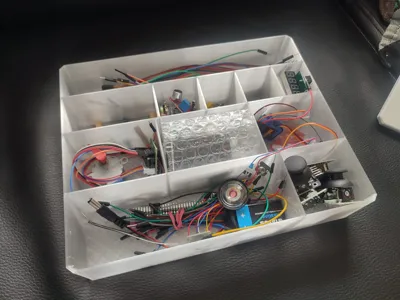ARDUINO STARTER PACK BOX WITH LID by garrellmcroyMakerWorld: Download ...