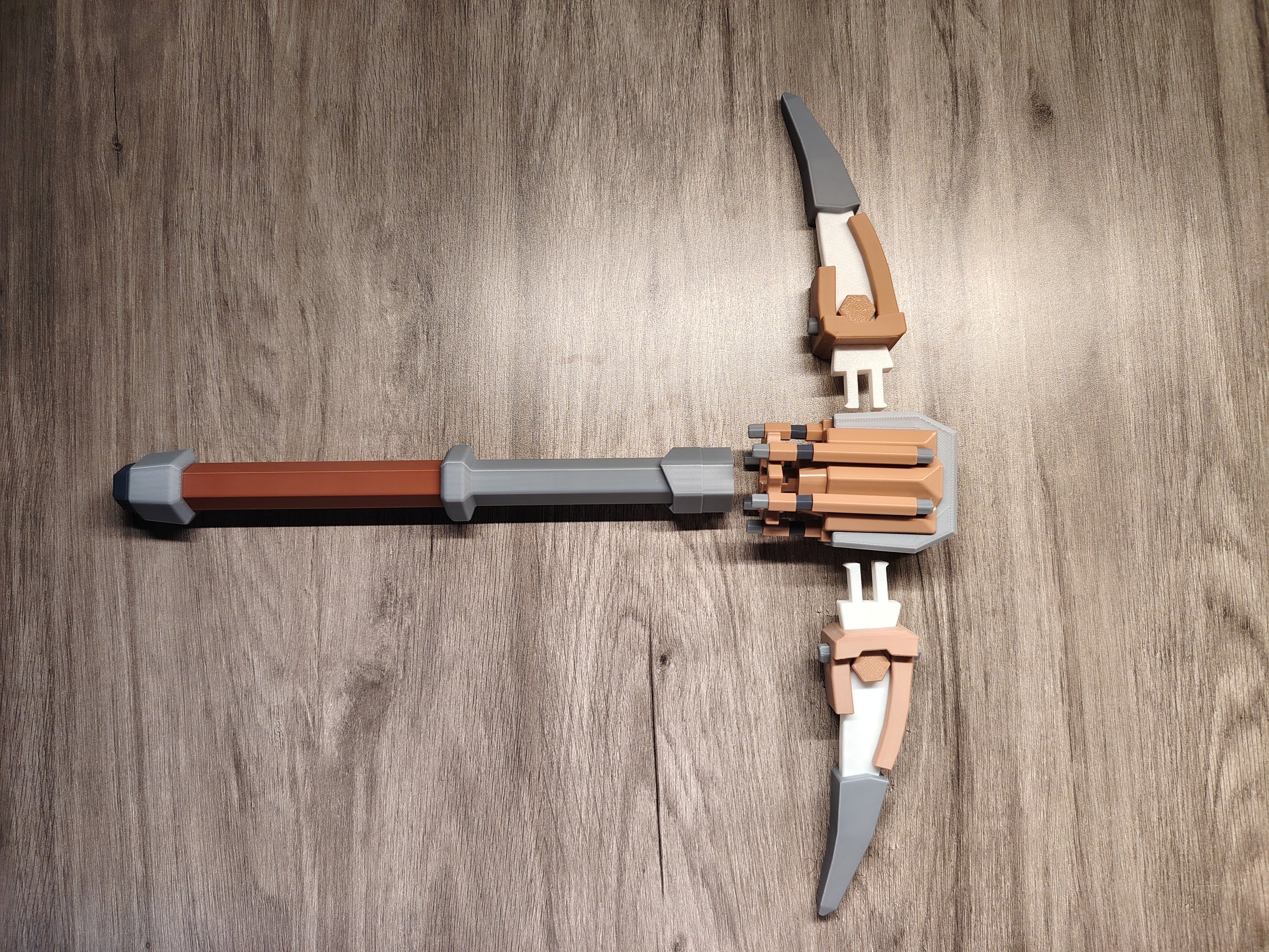 Deep Rock Galactic Standard Pickaxe - Free 3D Print Model - MakerWorld