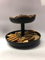 Étagère à deux niveaux pour gâteaux et collations — photo 4