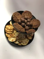 Étagère à deux niveaux pour gâteaux et collations — photo 5