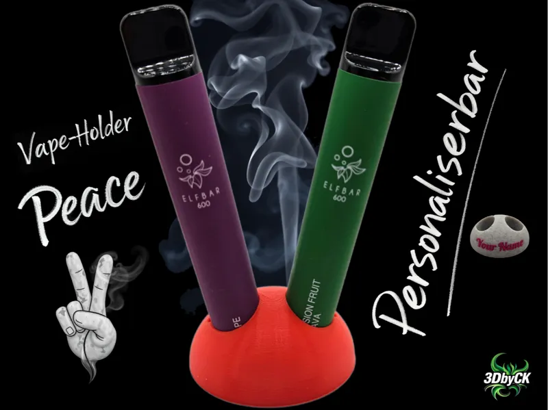 Elfbar 600 / Elfa Stand "Peace" für 2 Elfbars