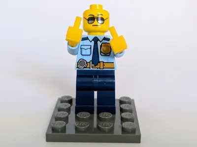 LEGOs-compatible Minifigure Hand Middle Finger