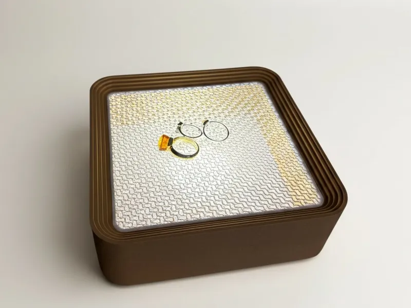 Jewelry box design minimal led lamp kit 001 
