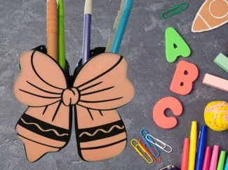 Teacher Crayon Pen/Pencil Holder 