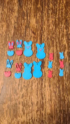 5 easter Bunny Earrings