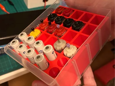 Mini 4WD - Stanley Toolbox Battery & Motor Holder