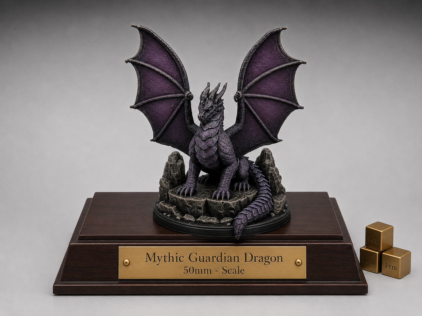 Mythic Guardian Dragon Miniature (Support free)