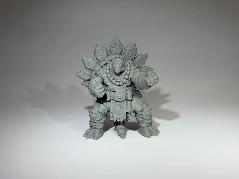 Stoneplate Zhen-Kor - Stegosaurus Monk
