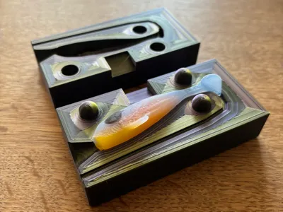 Fishing Bait - Silicone Bait Fish Mold