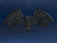 Chauve-souris style voronoi — photo 1