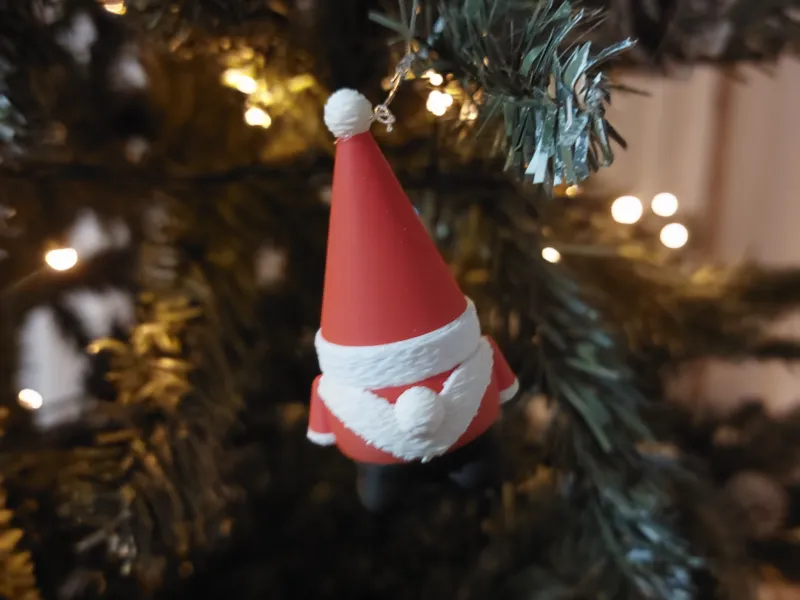 Christmas Santa Gnome