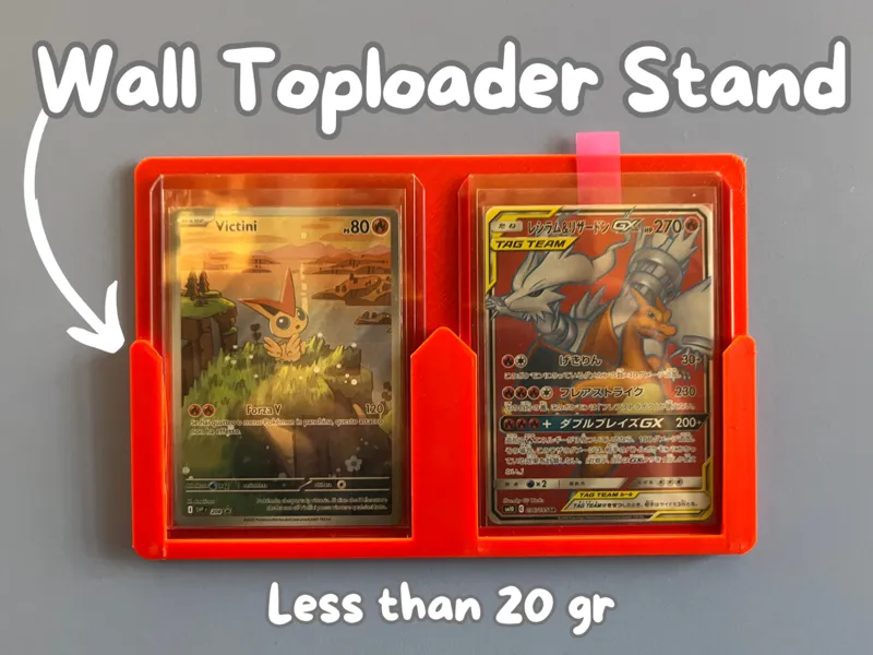 Wall Toploader Stand