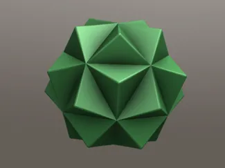 Spikey Icosahedron Container