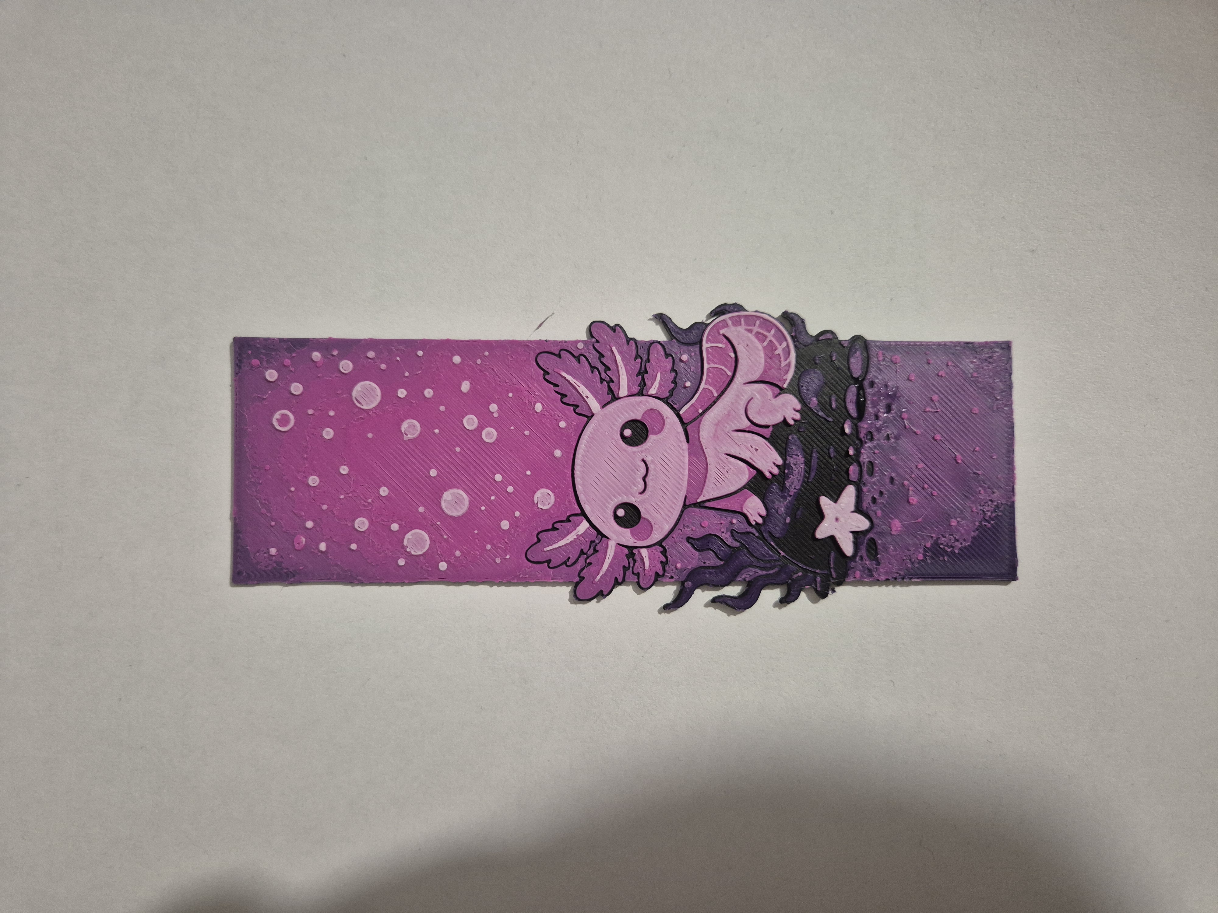 Miniatura 2 do modelo 3D Axolotl bookmark
