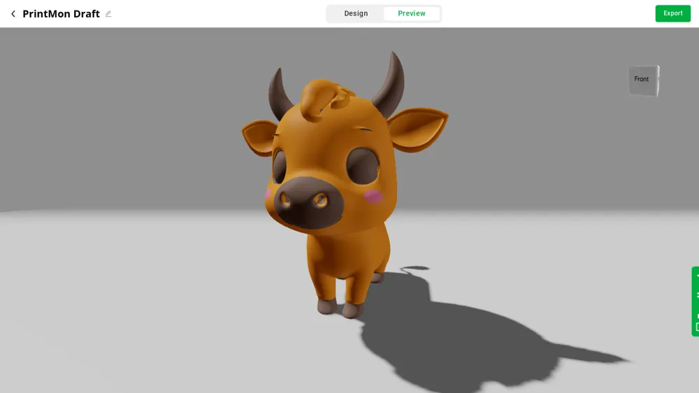 Cute Highland Cow - Free 3D Print Model - MakerWorld