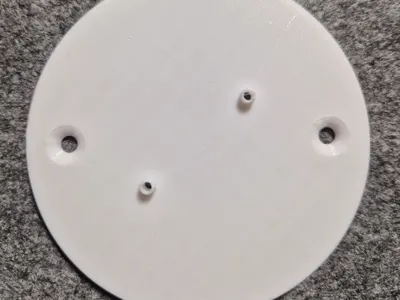 Adapter Plate for Mounting a Heiman Smoke Detector
