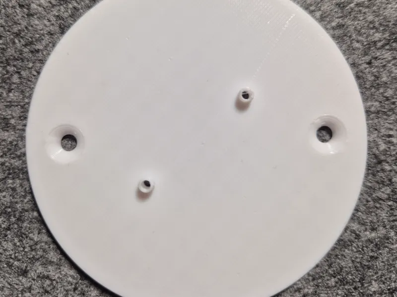 Adapter Plate for Mounting a Heiman Smoke Detector
