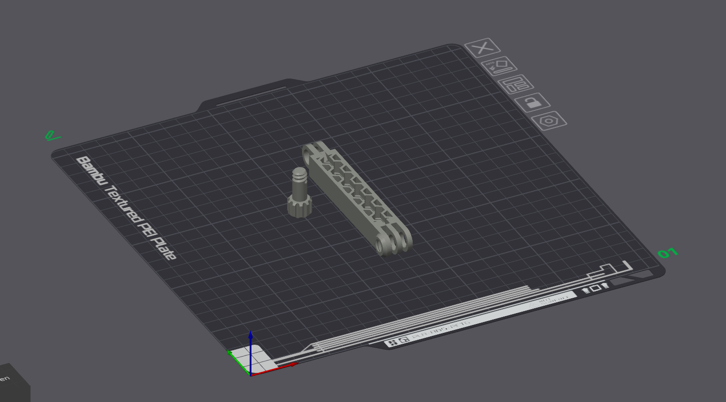 Miniatura 2 do modelo 3D LED台灯（官方MH001 LED灯）