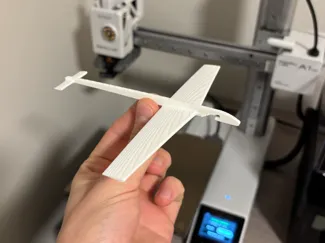 Glidr Zero -- 7g Glider (30 min print)