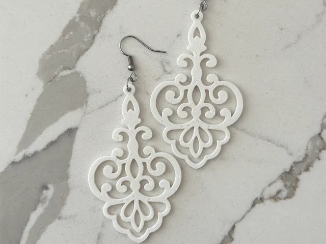 Baroque Style Earrings