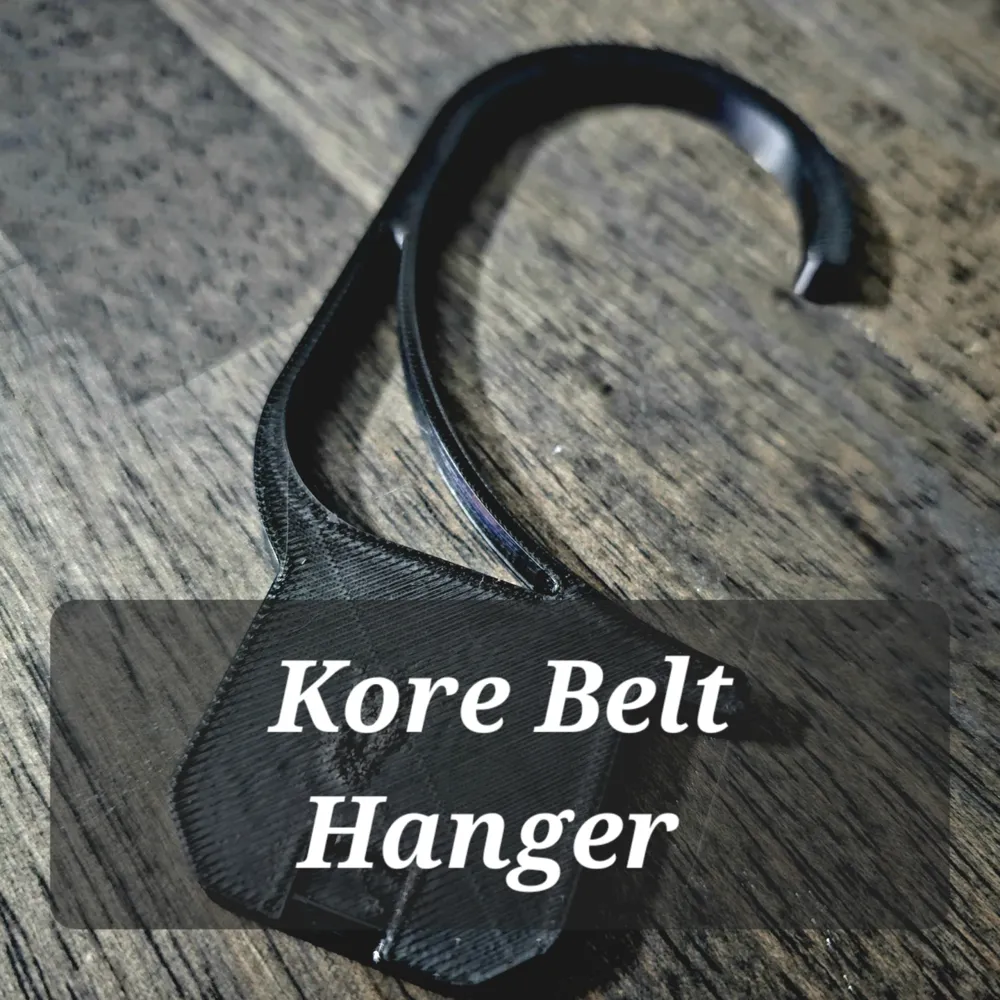 Kore Belt Hanger by GTPerrault MakerWorld