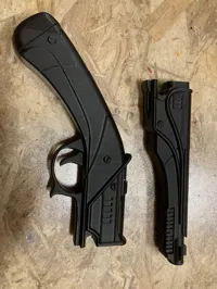 Pistolet blaster E-851 — prop sci-fi — photo 3