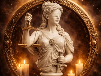 Justitia römische Göttin