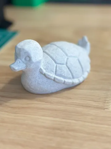 Figura decorativa: Turtle Duck Stone Statue — vista de referencia 2