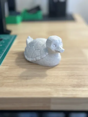 Figura decorativa: Turtle Duck Stone Statue — vista de referencia 4