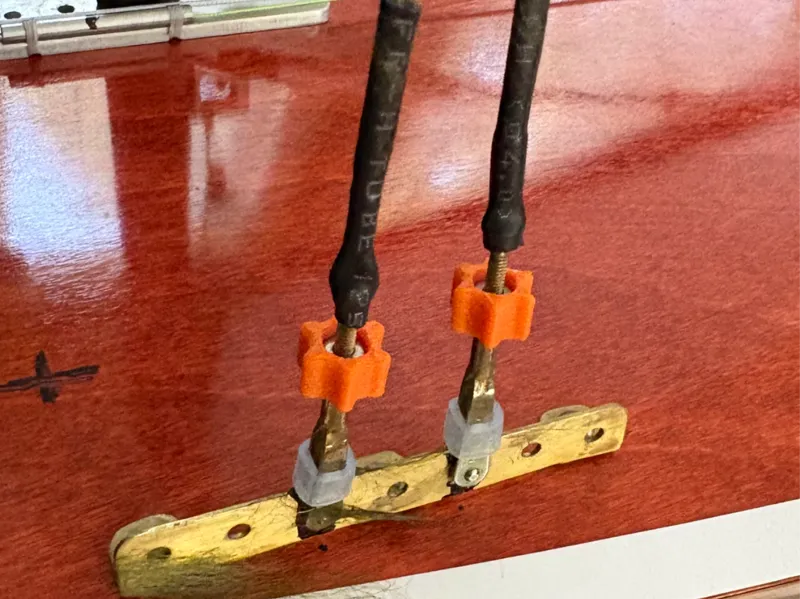 Sailboat Shroud adjuster for 3mm and 2-56 nuts