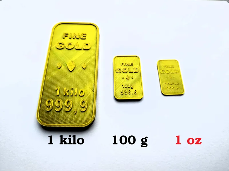 Gold Bullion Bar – 1 oz