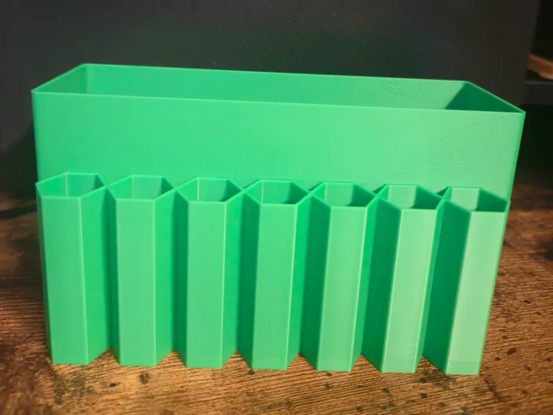 Finger friendly organizer