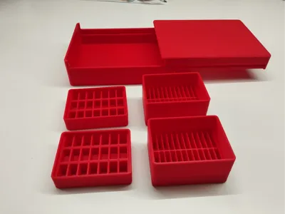 Modular battery organizer