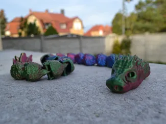 Flexible Crystaldragon "Richard"