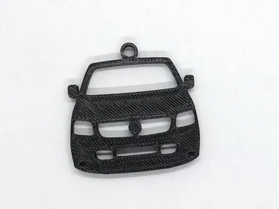 VW Transporter T5 keychain