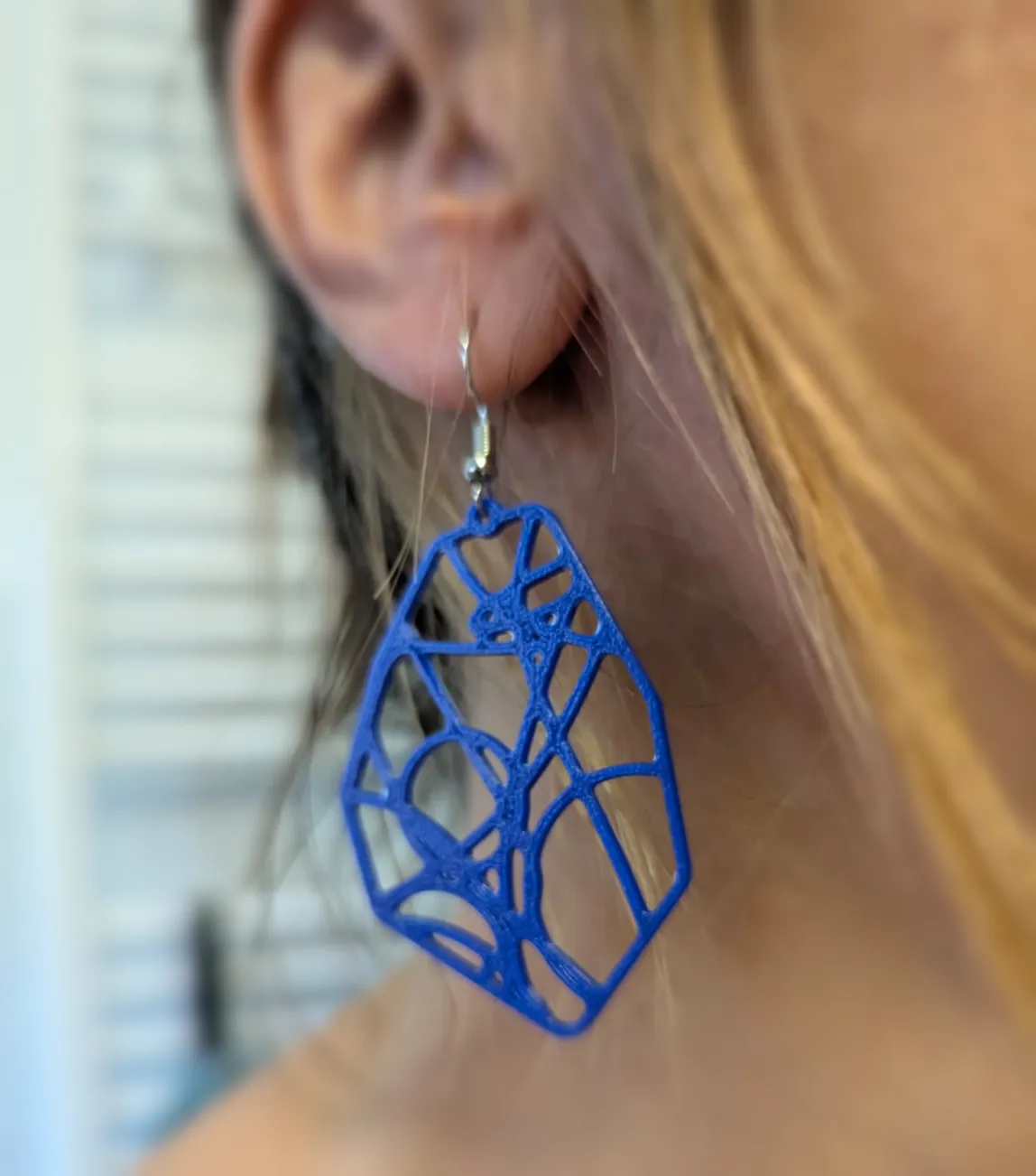 Elegant Earrings - Quick Gift & Print - Model #01 view 2