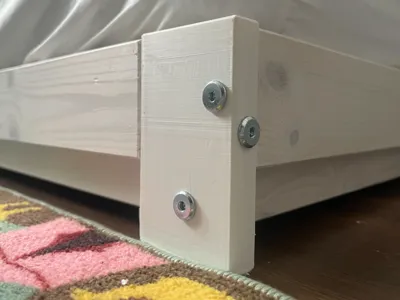 IKEA Neiden to floor bed conversion for toddlers