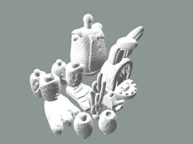 Withered Bonnie Figure