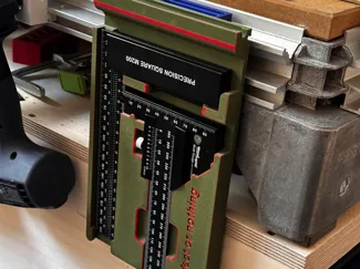 Woodraphic's precision square hanger