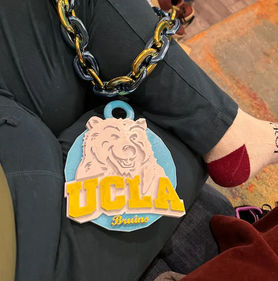 LARGE BRUINS MEDALLION