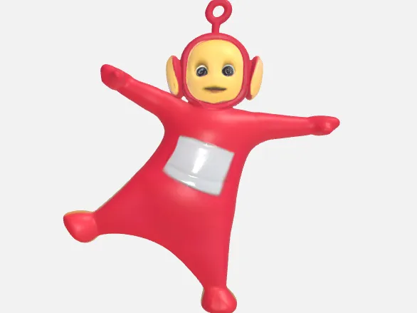 Cute Red Cartoon Character