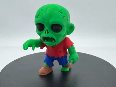 Cute Chibi Style Zombie Mini