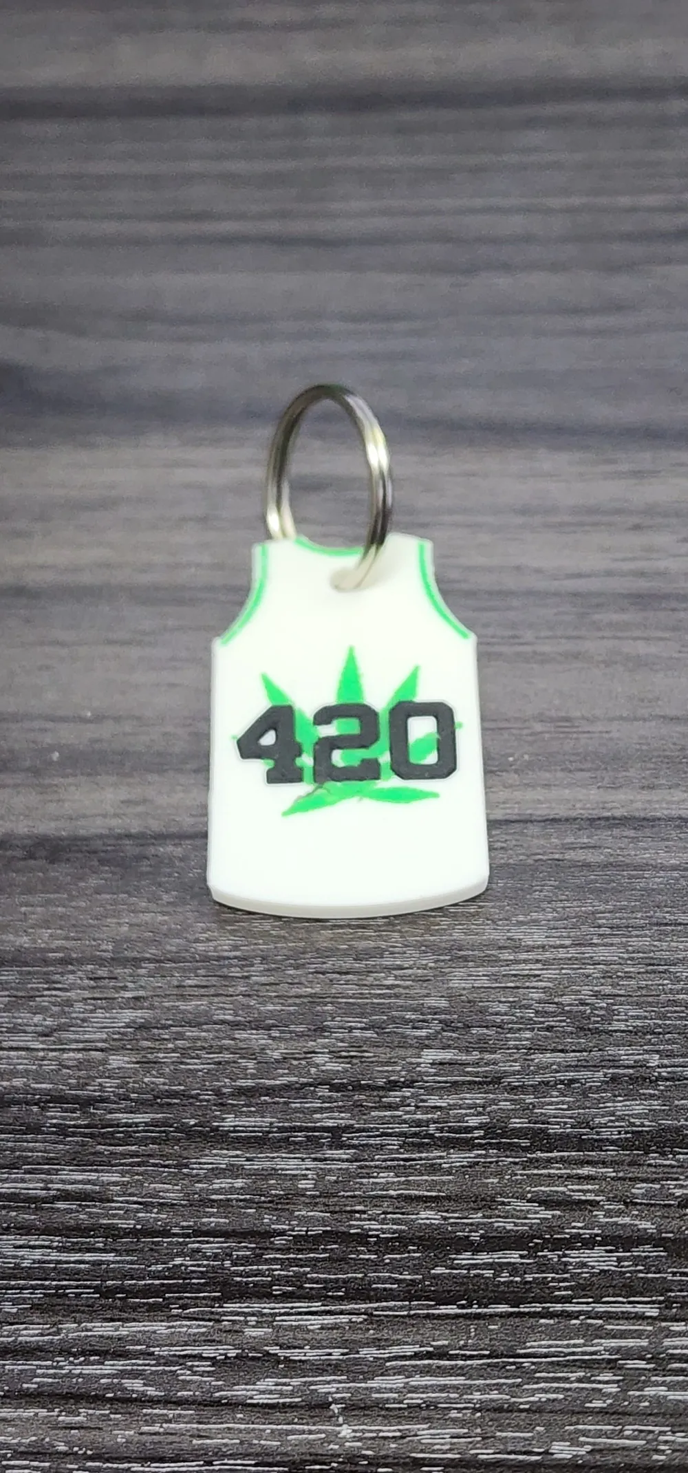 420 Flower Power Weed Plant Keychain AMS by Florida Features ...