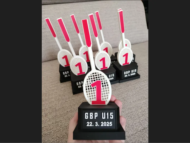 Badmminton trophy