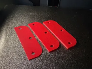 1mm 2mm 3mm Door hinge shims 88 mm x 29 mm 