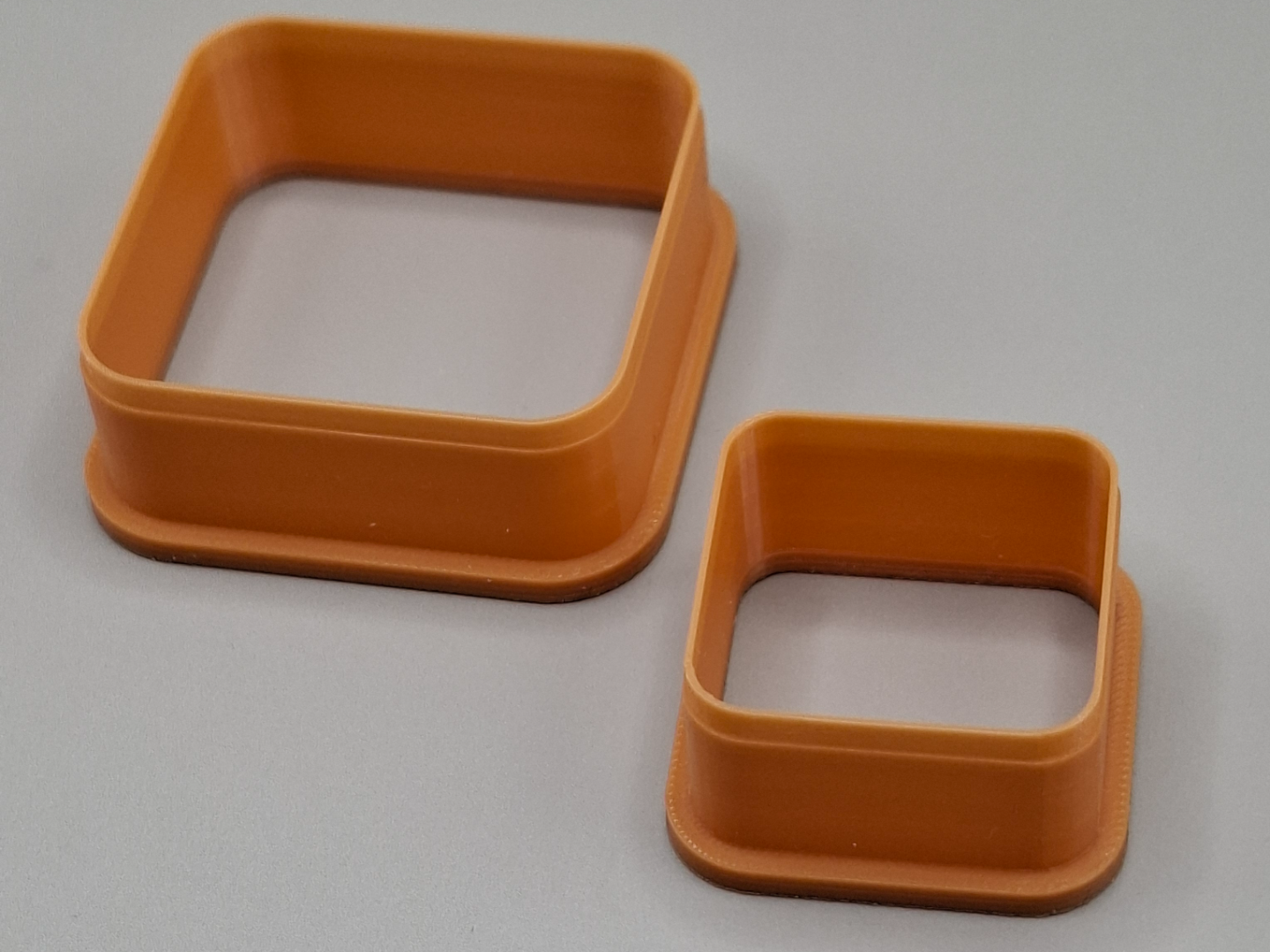 Rounded Square Cutter Geometric Shape Cookie Clay